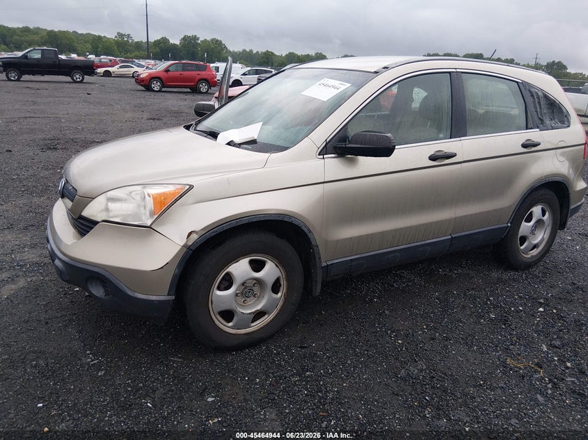 2007 Honda Cr-v VIN JHLRE48387C057654 IAAI salvage auction — NORMAL WEAR, Clear (Delaware), sold $1,150 on 2026-07-27 (photo 2)