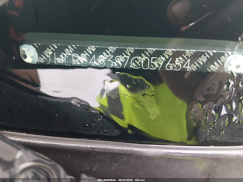 2007 Honda Cr-v VIN JHLRE48387C057654 IAAI salvage auction — NORMAL WEAR, Clear (Delaware), sold $1,150 on 2026-07-27 (photo 9)