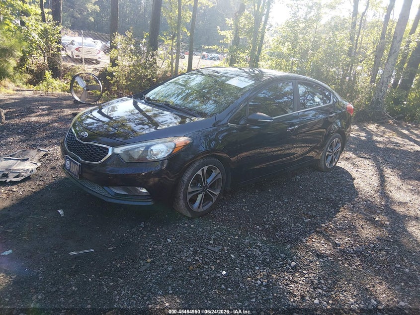 2015 Kia Forte VIN KNAFZ4A80F5336171 IAAI salvage auction — RIGHT SIDE, Clear (Virginia), sold $350 on 2026-07-21 (photo 2)
