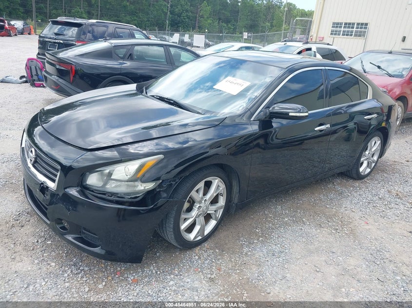 2012 Nissan Maxima VIN 1N4AA5AP5CC870541 IAAI salvage auction — FRONT END, Salvage Title, sold $1,950 on 2026-07-31 (photo 2)