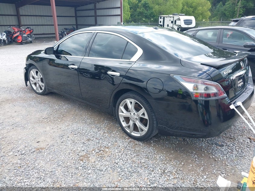 2012 Nissan Maxima VIN 1N4AA5AP5CC870541 IAAI salvage auction — FRONT END, Salvage Title, sold $1,950 on 2026-07-31 (photo 3)