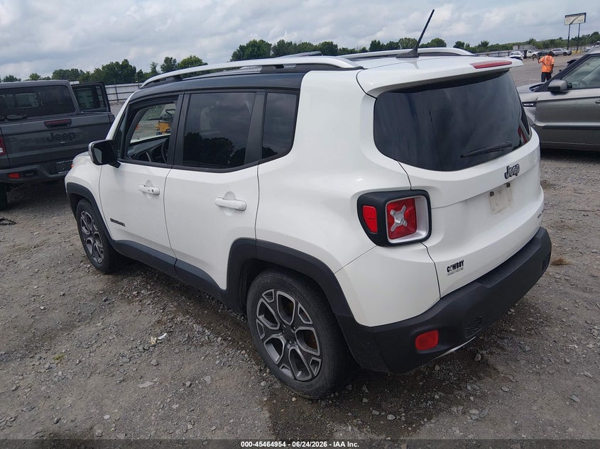 2017 Jeep Renegade VIN ZACCJADB5HPE48056 IAAI salvage auction — FRONT END, Salvage Title, sold $375 on 2026-08-20 (photo 3)