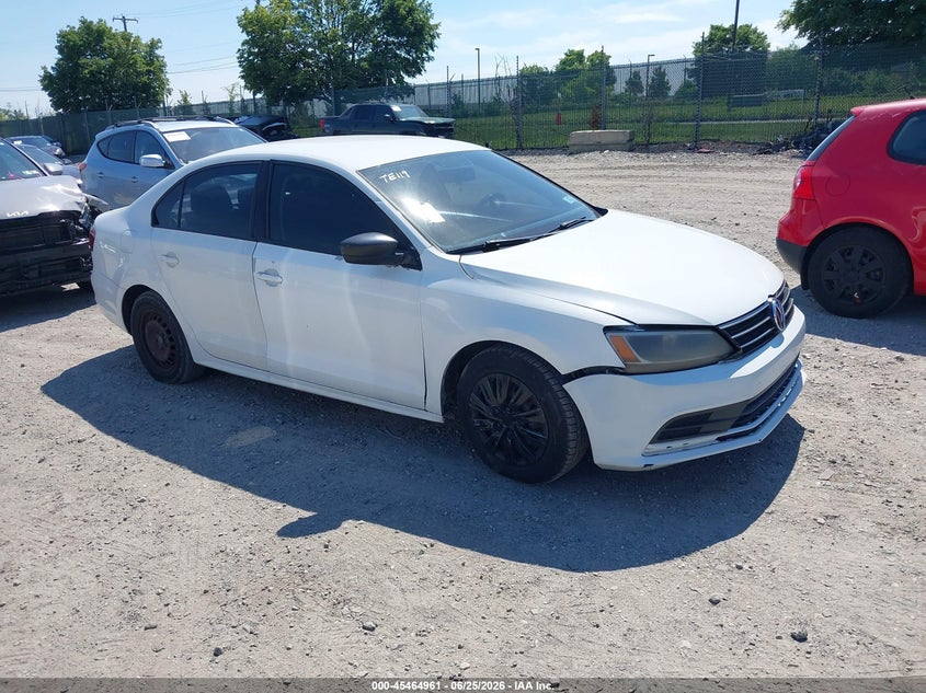 2016 Volkswagen Jetta VIN 3VW267AJ3GM319775 IAAI salvage auction — NORMAL WEAR, Clear (Pennsylvania), sold $700 on 2026-07-18 (photo 1)