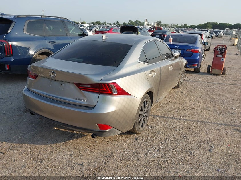 2016 Lexus Is VIN JTHBA1D23G5016034 IAAI salvage auction — FRONT END, Salvage (Texas), sold $1,400 on 2026-07-28 (photo 4)