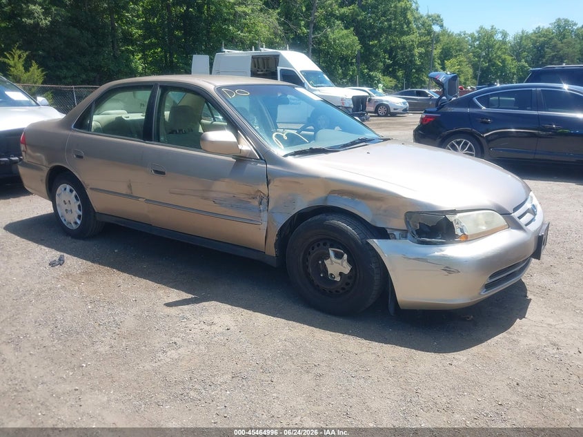 2001 Honda Accord VIN JHMCG66571C002681 IAAI salvage auction — RIGHT SIDE, Salvage - Greater Than 75% (Maryland), sold $325 on 2026-07-15 (photo 1)