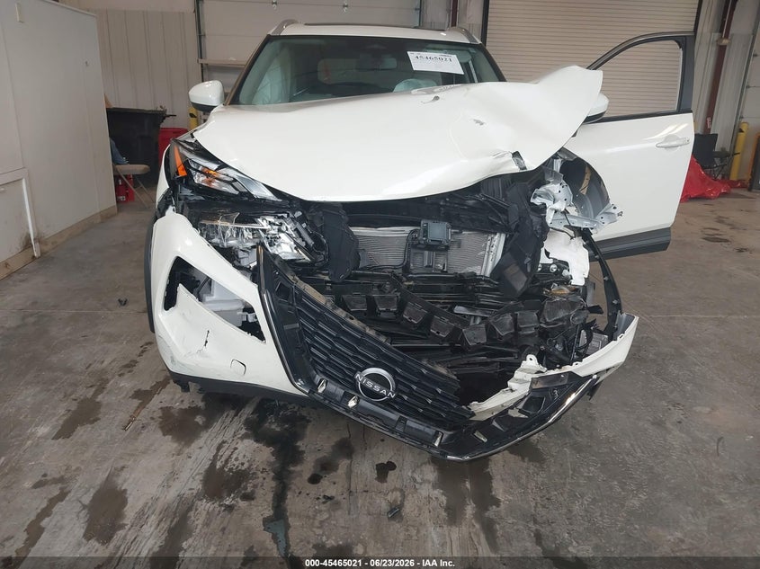 2023 Nissan Rogue VIN JN8BT3BB6PW496871 IAAI salvage auction — FRONT END, Salvage Title, sold $2,700 on 2026-08-01 (photo 6)