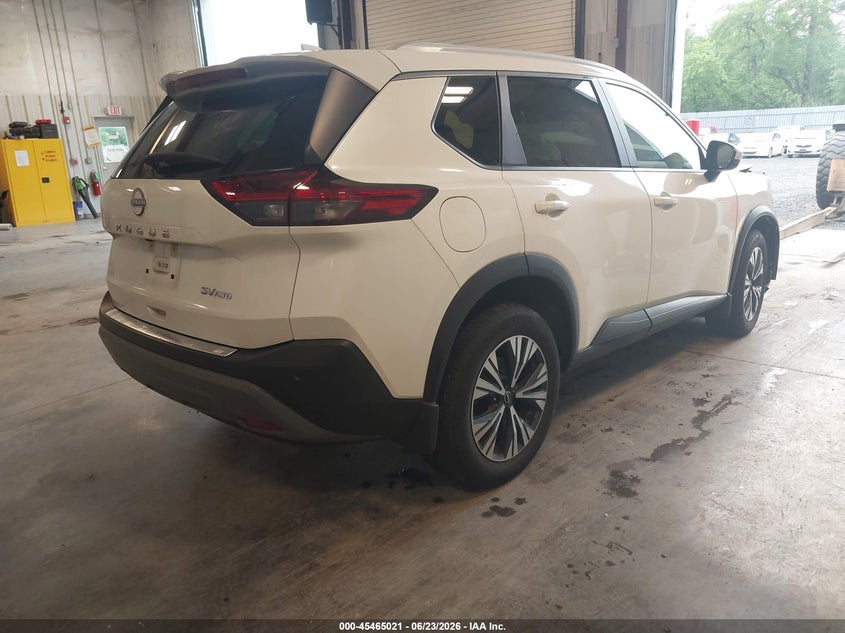 2023 Nissan Rogue VIN JN8BT3BB6PW496871 IAAI salvage auction — FRONT END, Salvage Title, sold $2,700 on 2026-08-01 (photo 4)