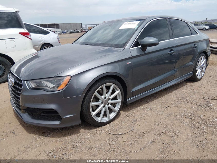 2015 Audi A3 VIN WAUKFGFF8F1043688 IAAI salvage auction — UNKNOWN, Salvage (Arizona), sold $2,250 on 2026-07-28 (photo 2)