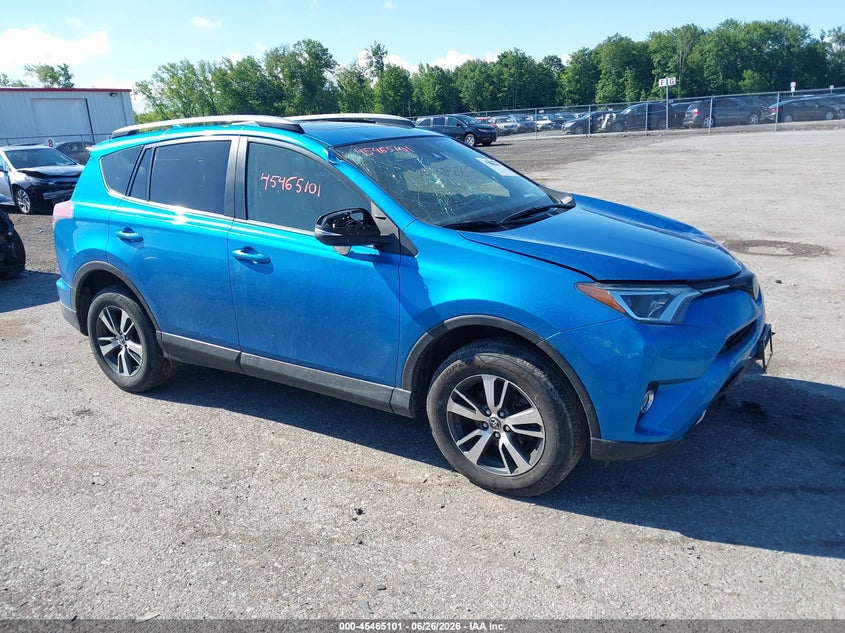 2018 Toyota Rav 4 VIN JTMRFREV1JJ246114 IAAI salvage auction — FRONT END, Mv-907A (New York), sold $7,000 on 2026-07-14 (photo 1)