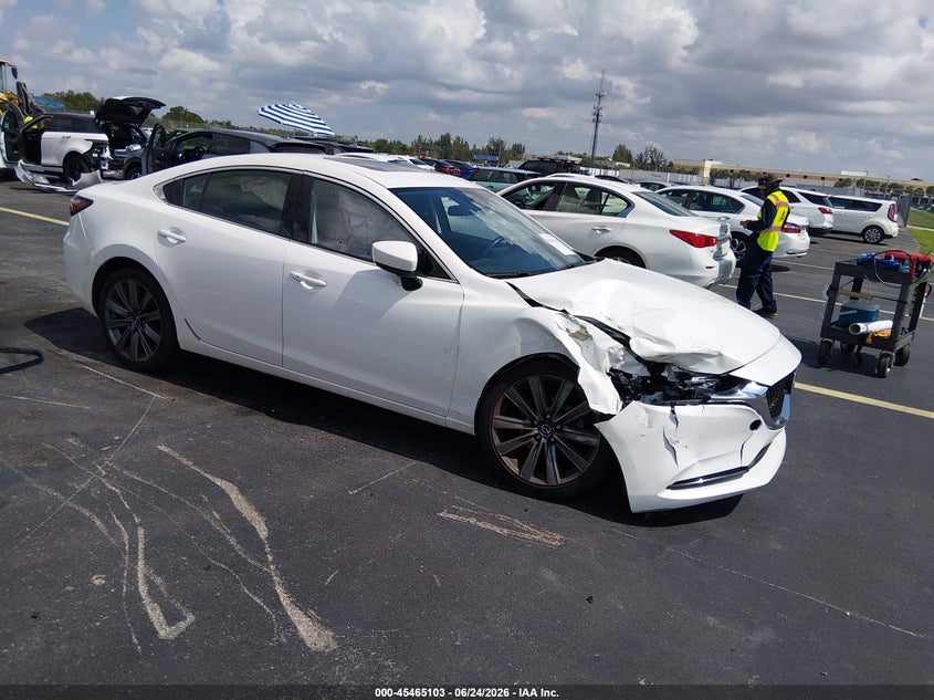 2020 Mazda 6 VIN JM1GL1VM3L1513894 IAAI salvage auction — RIGHT FRONT, Salvage Title, sold $2,000 on 2026-07-30 (photo 1)