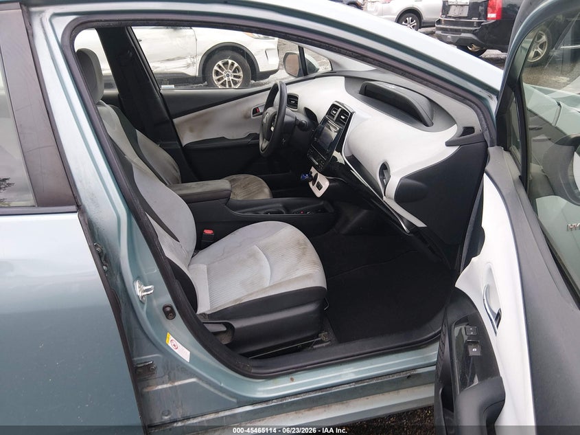 2016 Toyota Prius VIN JTDKBRFUXG3005104 IAAI salvage auction — NORMAL WEAR, Clear (Pennsylvania), sold $2,900 on 2026-07-24 (photo 5)