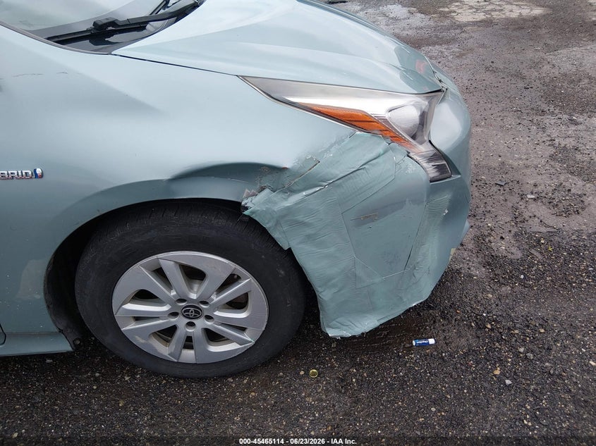 2016 Toyota Prius VIN JTDKBRFUXG3005104 IAAI salvage auction — NORMAL WEAR, Clear (Pennsylvania), sold $2,900 on 2026-07-24 (photo 6)