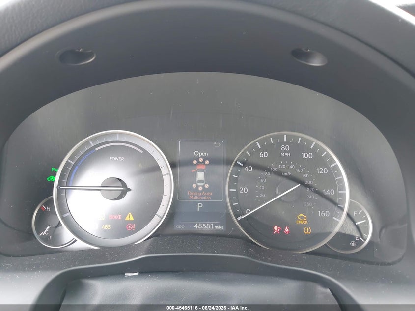 2016 Lexus Es 300h VIN JTHBW1GG0G2112925 IAAI salvage auction — FRONT END, Salvage (Georgia), sold $5,900 on 2026-09-03 (photo 7)