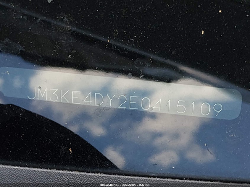 2014 Mazda Cx-5 VIN JM3KE4DY2E0415109 IAAI salvage auction — SIDE, Salvage (New Jersey), sold $1,750 on 2026-07-30 (photo 9)