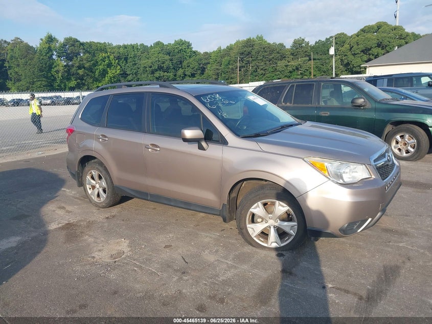 2015 Subaru Forester VIN JF2SJADC0FH816038 IAAI salvage auction — NORMAL WEAR, Clear (Georgia), sold $375 on 2026-07-29 (photo 1)