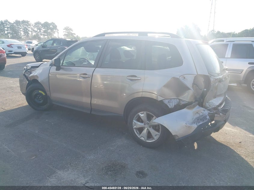 2015 Subaru Forester VIN JF2SJADC0FH816038 IAAI salvage auction — NORMAL WEAR, Clear (Georgia), sold $375 on 2026-07-29 (photo 3)