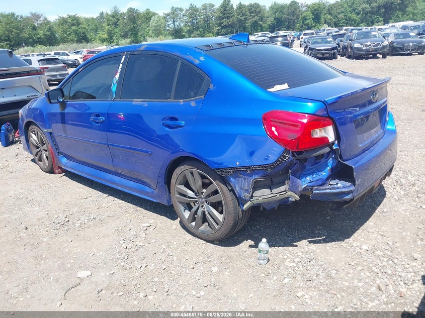 2016 Subaru Wrx VIN JF1VA1E62G8829157 IAAI salvage auction — LEFT REAR, Mv-907A (New York), sold $3,125 on 2026-07-28 (photo 3)