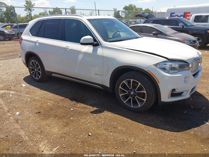 2018 BMW X5 VIN 5UXKR0C55J0Y02730 IAAI salvage auction — LEFT FRONT, Salvage (Ohio), sold $4,250 on 2026-07-17 (photo 1)