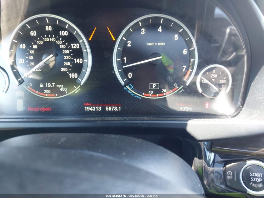 2018 BMW X5 VIN 5UXKR0C55J0Y02730 IAAI salvage auction — LEFT FRONT, Salvage (Ohio), sold $4,250 on 2026-07-17 (photo 7)