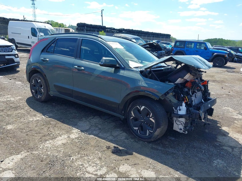 2024 Kia VIN KNDCR3L11R5114078 IAAI salvage auction — FRONT END, Salvage Title, sold $25 on 2026-07-31 (photo 1)