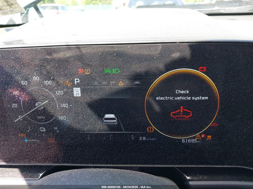 2024 Kia VIN KNDCR3L11R5114078 IAAI salvage auction — FRONT END, Salvage Title, sold $25 on 2026-07-31 (photo 7)