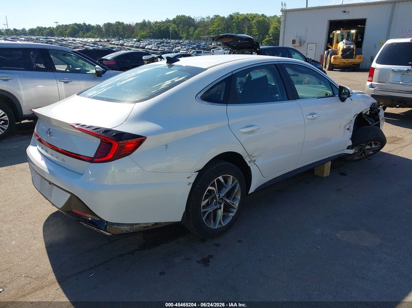2021 Hyundai Sonata VIN 5NPEL4JAXMH085210 IAAI salvage auction — RIGHT FRONT, Mv-907A (New York), sold $2,425 on 2026-07-21 (photo 4)