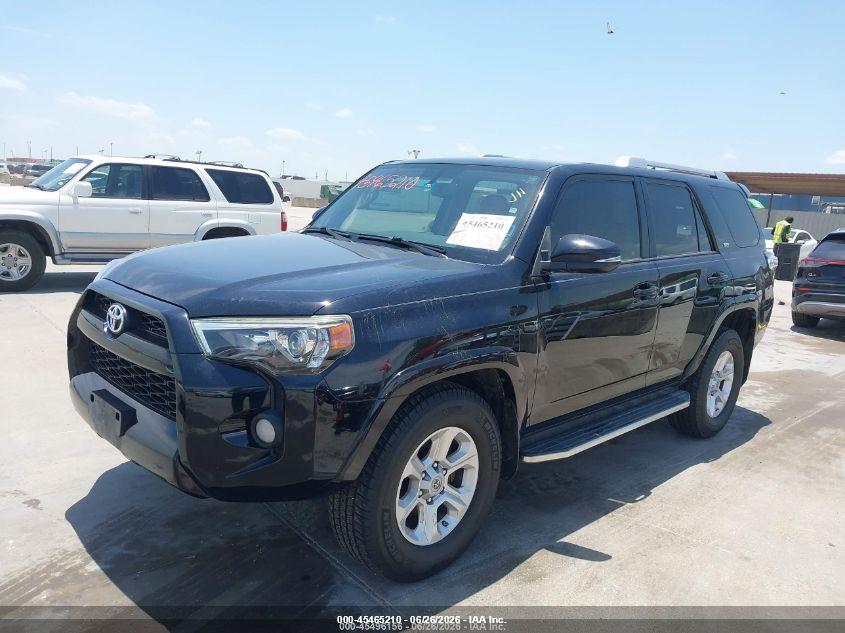2015 Toyota 4runner VIN JTEZU5JR5F5087763 IAAI salvage auction — WATER/FLOOD, Salvage Title, sold $5,700 on 2026-07-29 (photo 2)