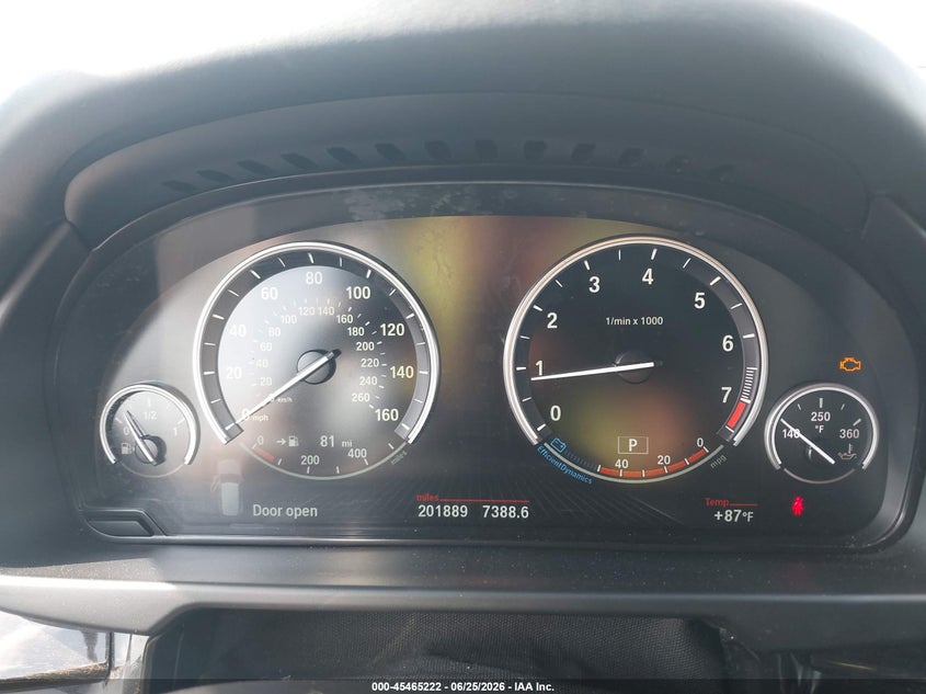 2015 BMW X5 VIN 5UXKR0C50F0K53901 IAAI salvage auction — FRONT END, Salvage (Georgia), sold $3,550 on 2026-07-24 (photo 7)