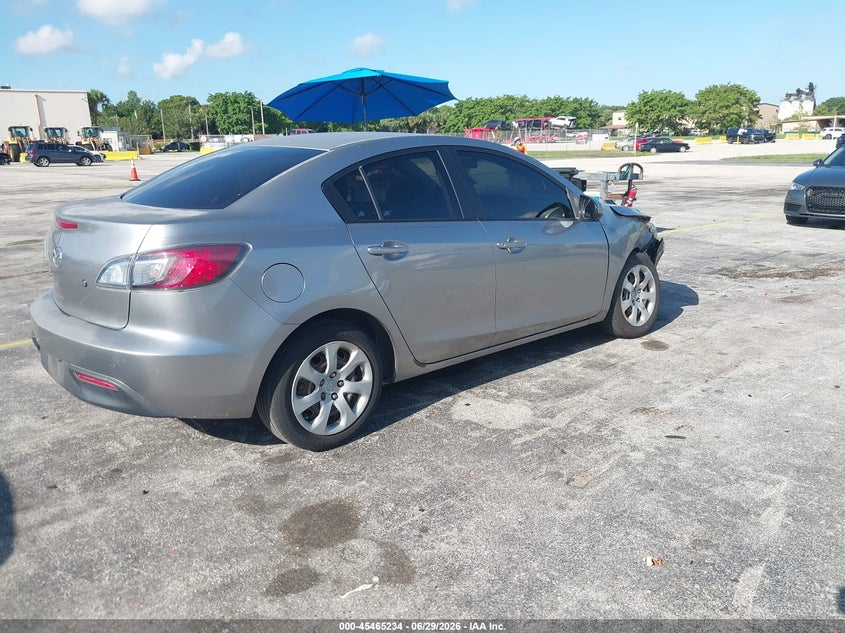 2010 Mazda 3 VIN JM1BL1SF8A1215905 IAAI salvage auction — RIGHT FRONT, Rebuildable (Florida), sold $375 on 2026-07-23 (photo 4)