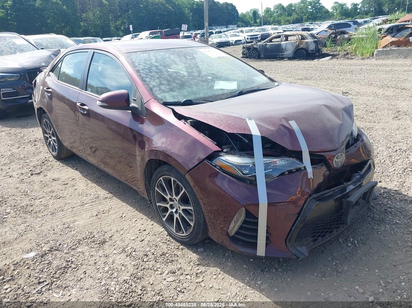 2017 Toyota Corolla VIN 5YFBURHE4HP610003 IAAI salvage auction — FRONT END, Mv-907A (New York), sold $1,050 on 2026-07-28 (photo 1)