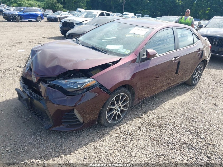 2017 Toyota Corolla VIN 5YFBURHE4HP610003 IAAI salvage auction — FRONT END, Mv-907A (New York), sold $1,050 on 2026-07-28 (photo 2)