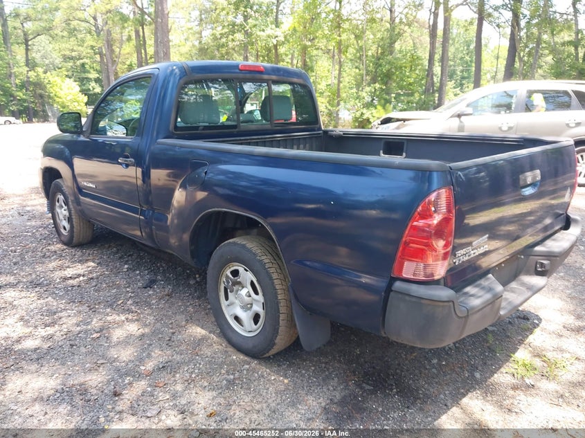 2008 Toyota Tacoma VIN 5TENX22N98Z471680 IAAI salvage auction — NORMAL WEAR, Clear (Virginia), sold $2,650 on 2026-07-14 (photo 3)