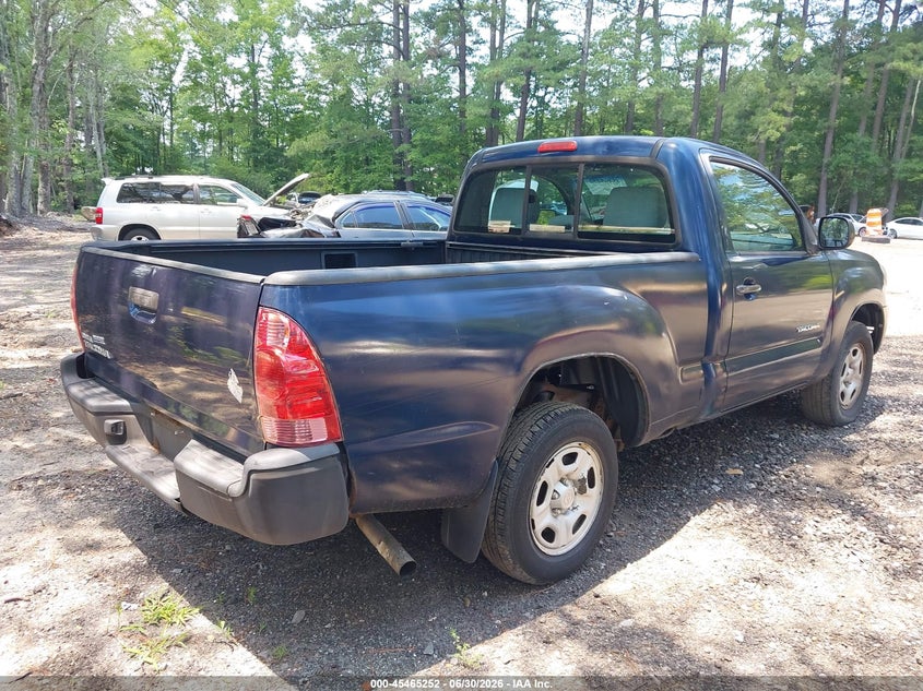 2008 Toyota Tacoma VIN 5TENX22N98Z471680 IAAI salvage auction — NORMAL WEAR, Clear (Virginia), sold $2,650 on 2026-07-14 (photo 4)