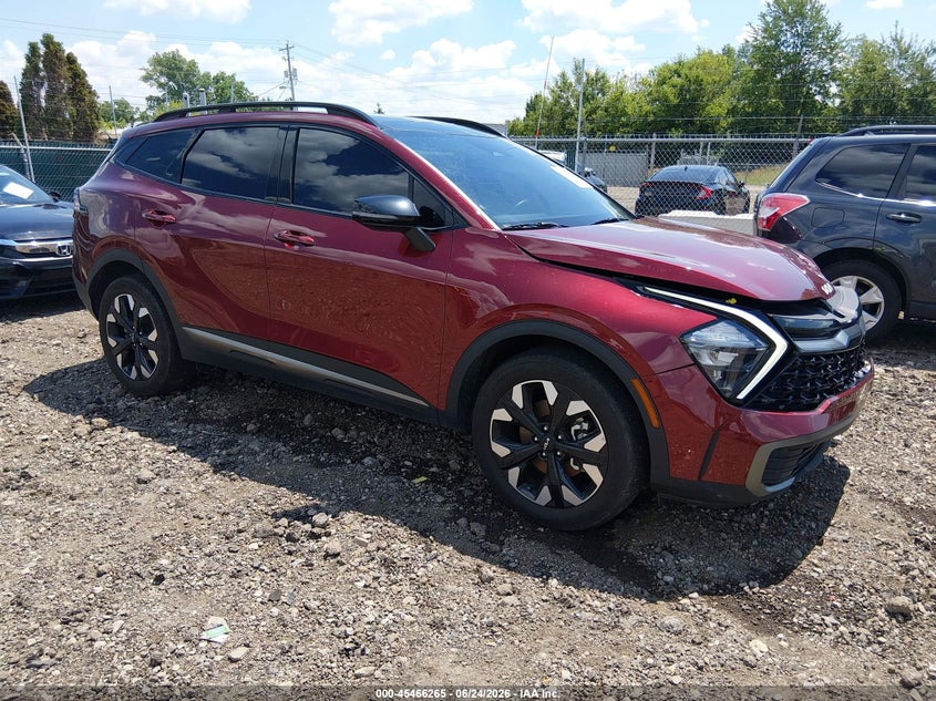2023 Kia Sportage VIN 5XYK6CAF9PG129595 IAAI salvage auction — FRONT END, Salvage (Ohio), sold $7,600 on 2026-07-22 (photo 1)