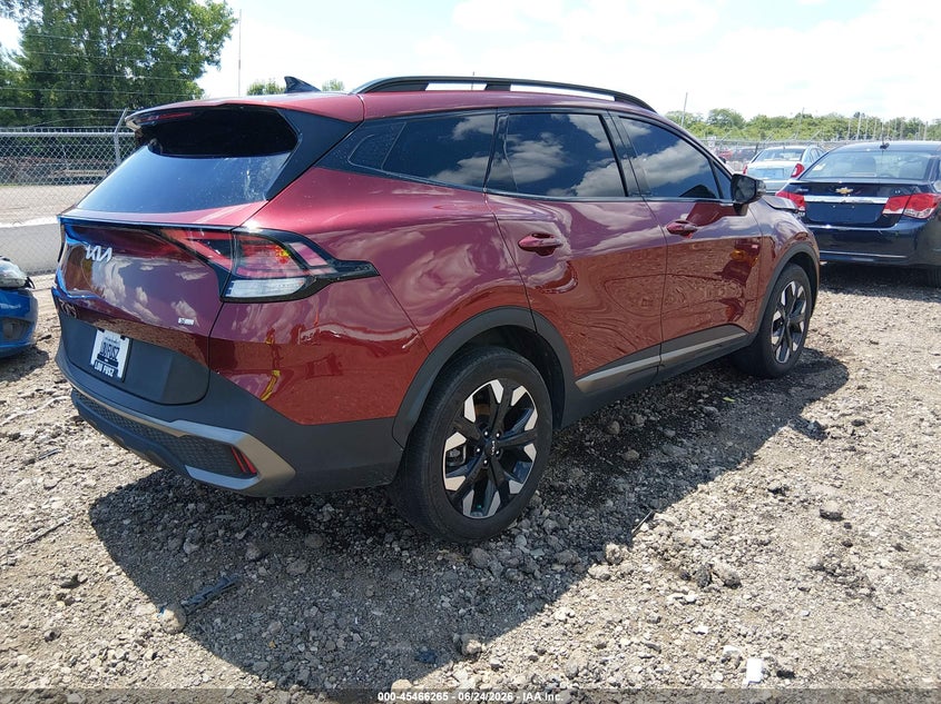 2023 Kia Sportage VIN 5XYK6CAF9PG129595 IAAI salvage auction — FRONT END, Salvage (Ohio), sold $7,600 on 2026-07-22 (photo 4)