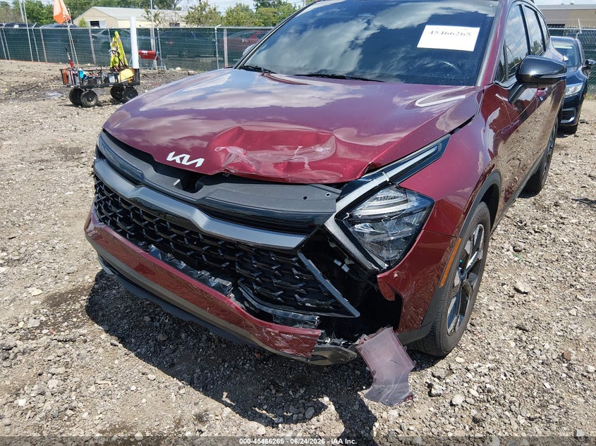 2023 Kia Sportage VIN 5XYK6CAF9PG129595 IAAI salvage auction — FRONT END, Salvage (Ohio), sold $7,600 on 2026-07-22 (photo 6)