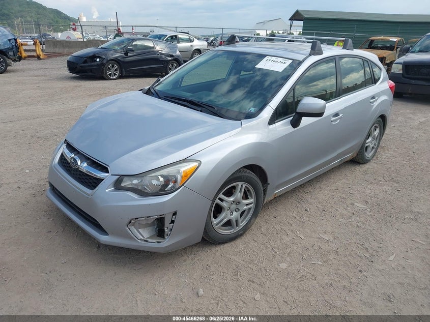 2014 Subaru Impreza VIN JF1GPAD67E8275619 IAAI salvage auction — RIGHT FRONT, Salvage (Pennsylvania), sold $425 on 2026-07-28 (photo 2)