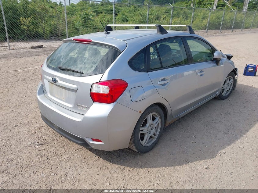 2014 Subaru Impreza VIN JF1GPAD67E8275619 IAAI salvage auction — RIGHT FRONT, Salvage (Pennsylvania), sold $425 on 2026-07-28 (photo 4)