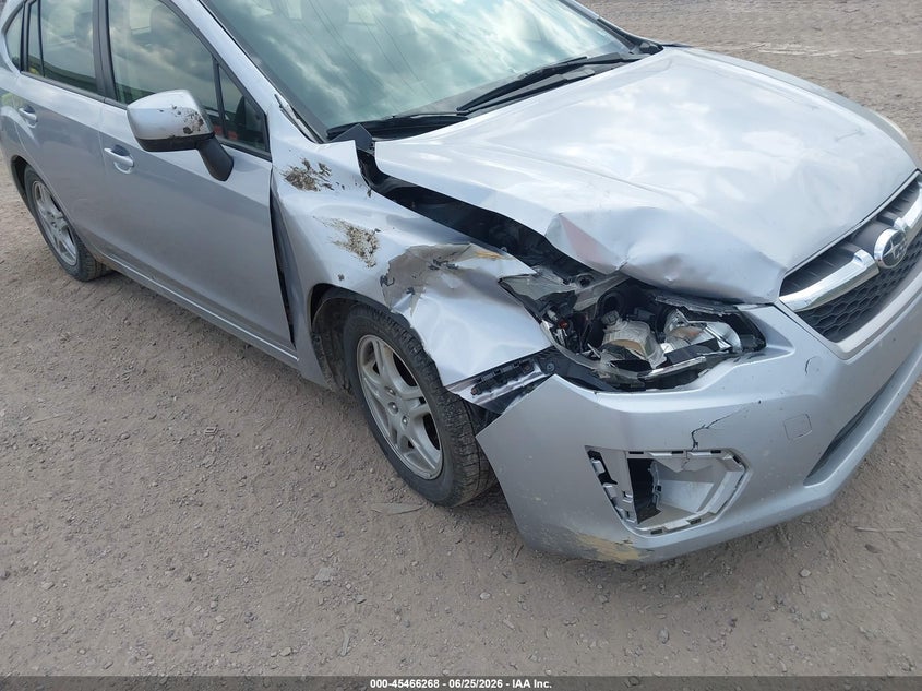 2014 Subaru Impreza VIN JF1GPAD67E8275619 IAAI salvage auction — RIGHT FRONT, Salvage (Pennsylvania), sold $425 on 2026-07-28 (photo 6)