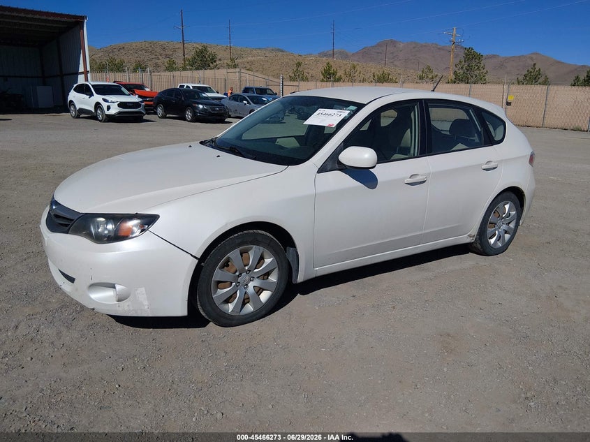 2010 Subaru Impreza VIN JF1GH6A66AH821111 IAAI salvage auction — NORMAL WEAR, Regular (Nevada), sold $150 on 2026-07-10 (photo 2)