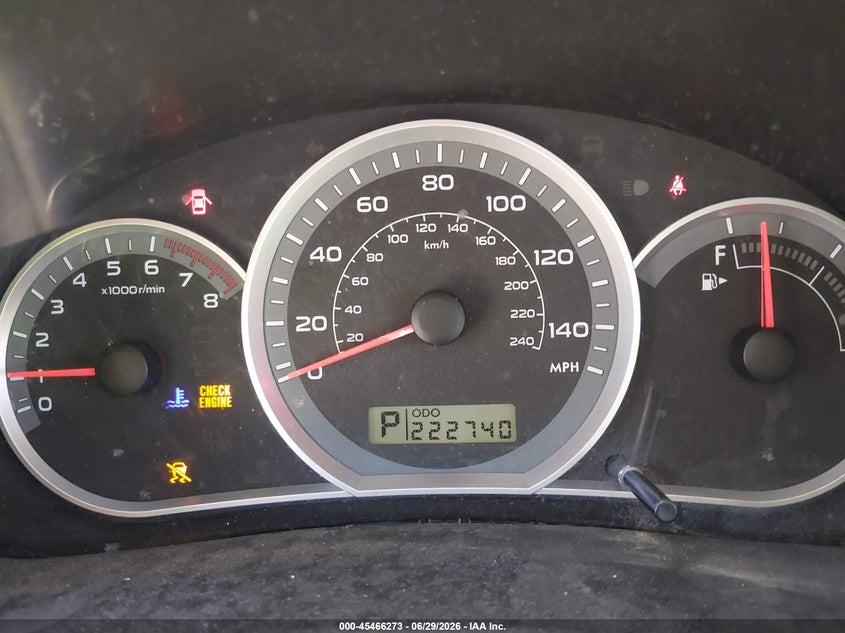 2010 Subaru Impreza VIN JF1GH6A66AH821111 IAAI salvage auction — NORMAL WEAR, Regular (Nevada), sold $150 on 2026-07-10 (photo 7)