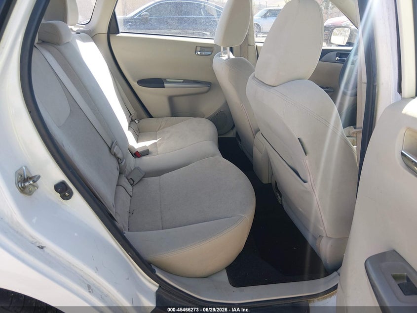 2010 Subaru Impreza VIN JF1GH6A66AH821111 IAAI salvage auction — NORMAL WEAR, Regular (Nevada), sold $150 on 2026-07-10 (photo 8)