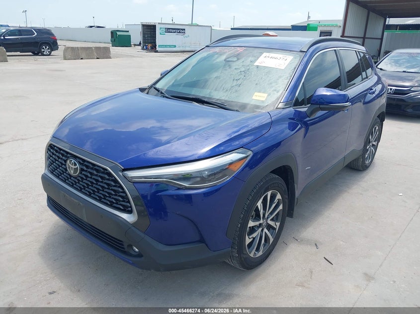 2023 Toyota Corolla cross VIN 7MUDAAAG5PV065083 IAAI salvage auction — SIDE, Original (Texas), sold $9,800 on 2026-08-02 (photo 2)