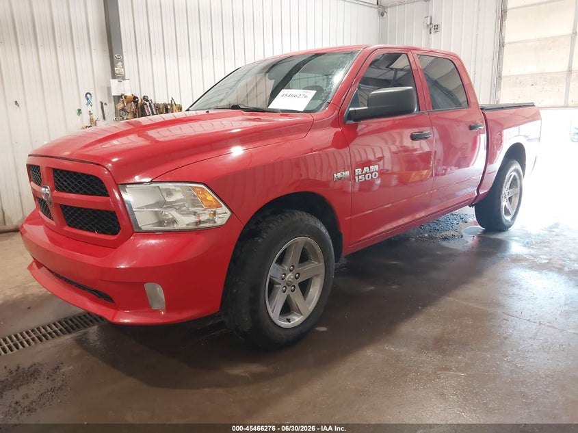 2014 Ram 1500 VIN 1C6RR7KTXES165974 IAAI salvage auction — HAIL, Regular (South Dakota), sold $25 on 2026-07-31 (photo 2)