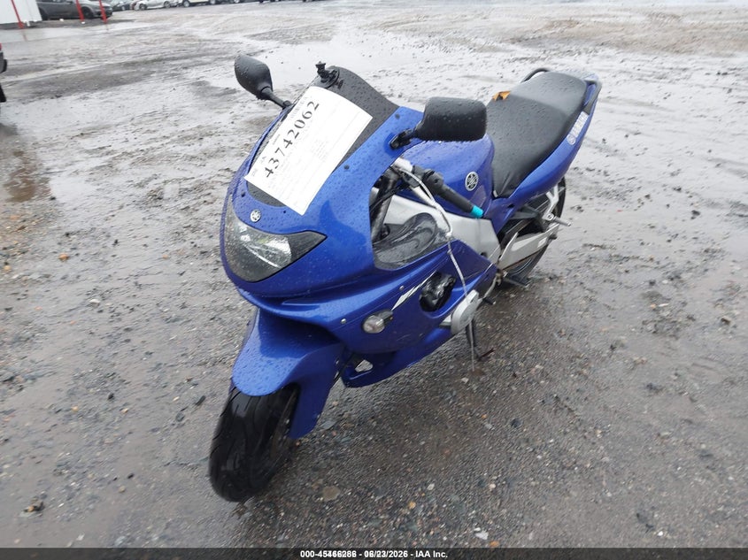 2007 Yamaha Yzf600 VIN JYARJ10E37A001665 IAAI salvage auction — FRONT END, Salvage (Idaho), sold $25 on 2026-07-29 (photo 2)