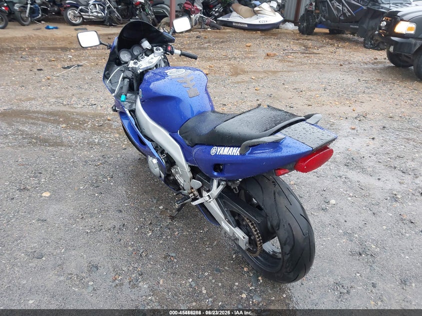 2007 Yamaha Yzf600 VIN JYARJ10E37A001665 IAAI salvage auction — FRONT END, Salvage (Idaho), sold $25 on 2026-07-29 (photo 3)