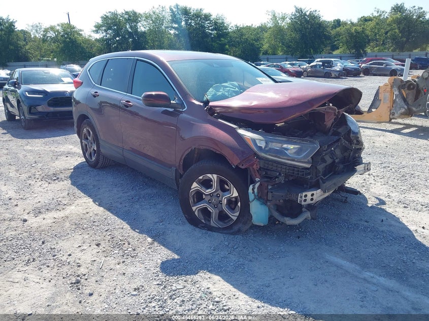 2018 Honda Cr-v VIN 7FARW1H53JE046196 IAAI salvage auction — FRONT END, Rebuildable (Florida), sold $2,750 on 2026-07-10 (photo 1)