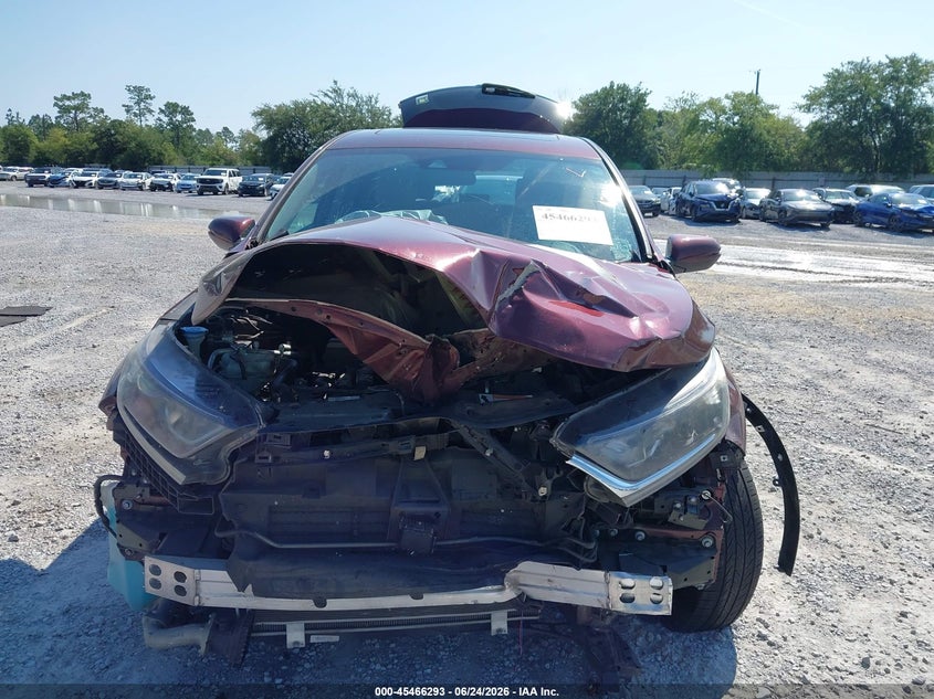 2018 Honda Cr-v VIN 7FARW1H53JE046196 IAAI salvage auction — FRONT END, Rebuildable (Florida), sold $2,750 on 2026-07-10 (photo 6)