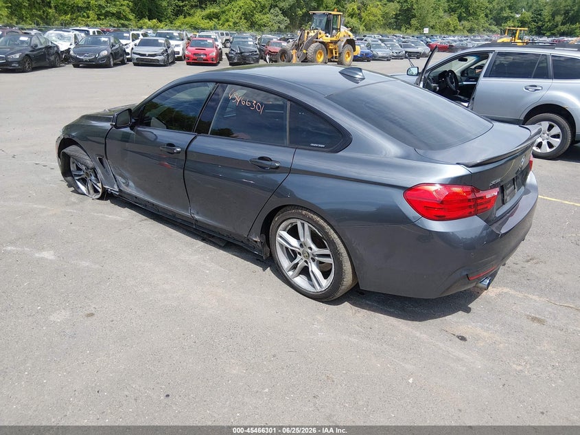 2015 BMW 4er VIN WBA4B3C56FD670445 IAAI salvage auction — LEFT SIDE, Salvage (Connecticut), sold $3,975 on 2026-08-20 (photo 3)