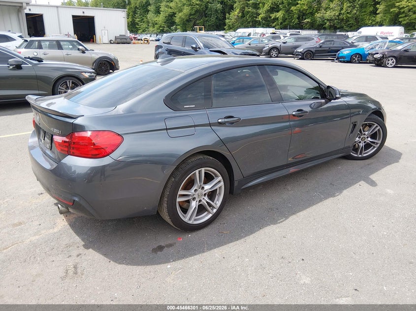 2015 BMW 4er VIN WBA4B3C56FD670445 IAAI salvage auction — LEFT SIDE, Salvage (Connecticut), sold $3,975 on 2026-08-20 (photo 4)